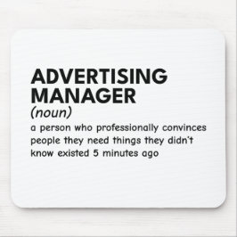 Mousepad Definição do Gerenciador de Marketing legal