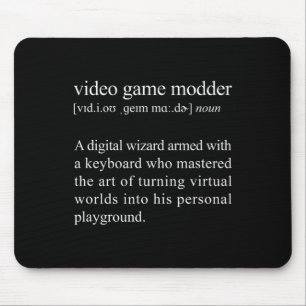 Mousepad Definição do Modder de Jogo de Vídeo - Modulação d