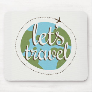 Mousepad Deixa para ir viagem