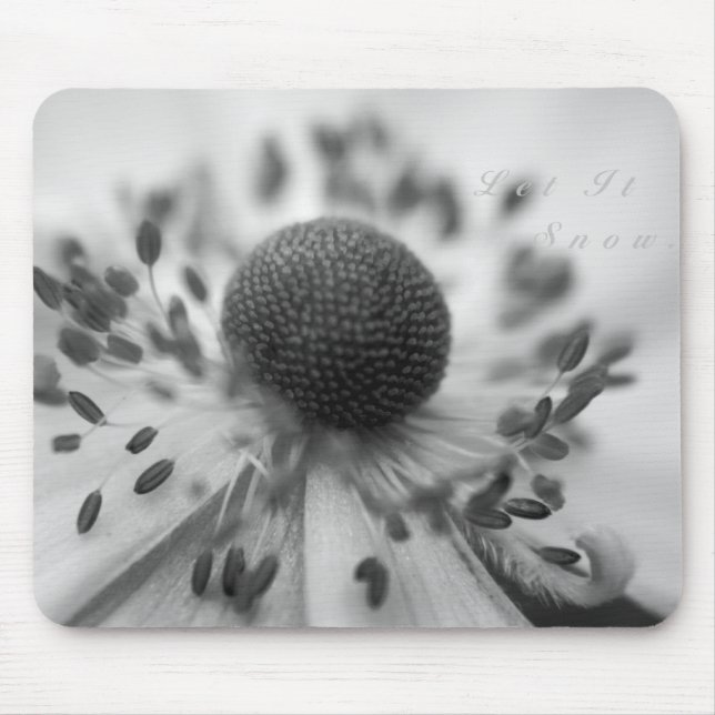Mousepad Deixais lhe para nevar tapete do rato (Frente)