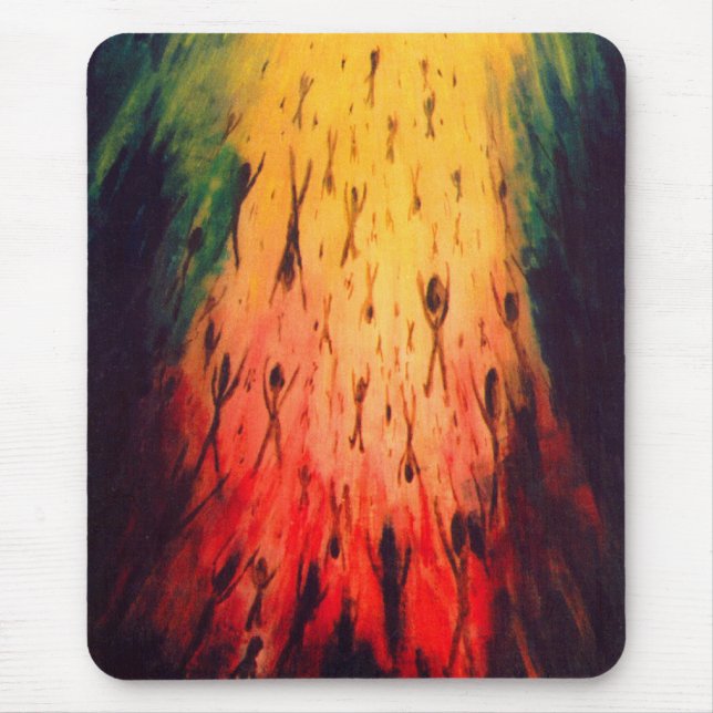 Mousepad Deixando A Escuridão Entrar Na Luz (Frente)