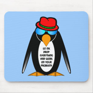 Mousepad deixe-me deixar cair tudo e trabalhar em seu