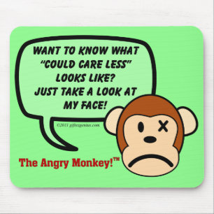 Mousepad Deixe-me mostrá-lo apenas como pouco eu me importo