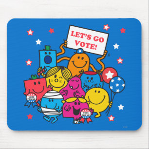 Mousepad Deixe-nos ir voto!