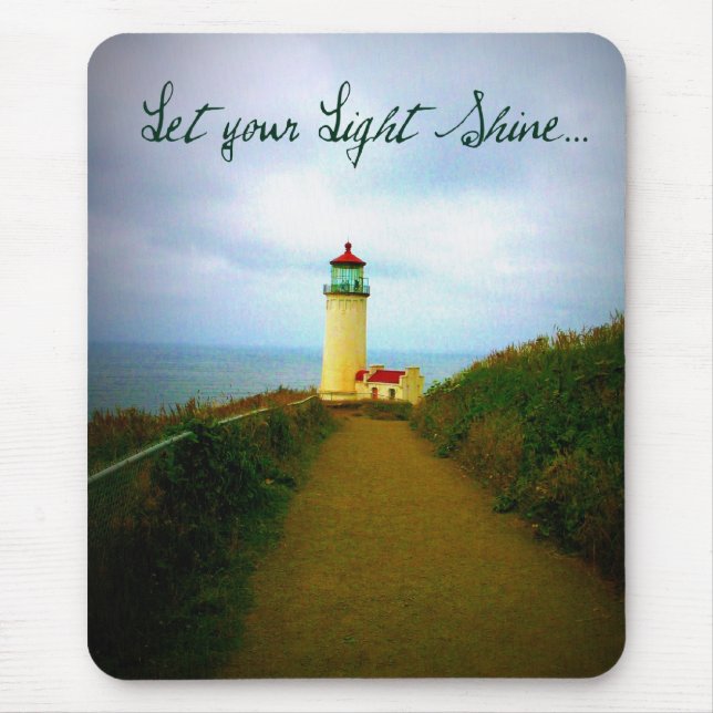 Mousepad Deixe seu brilho claro… (Frente)