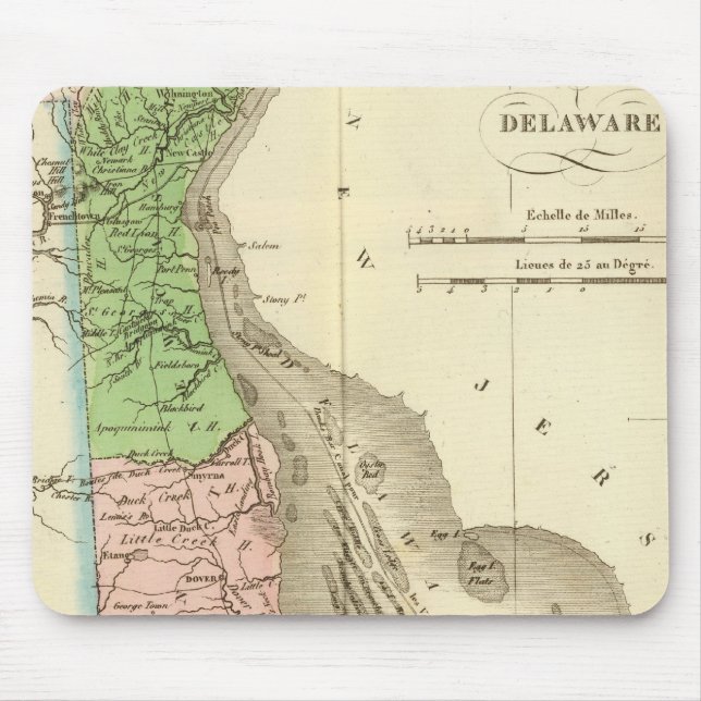 Mousepad Delaware EUA (Frente)