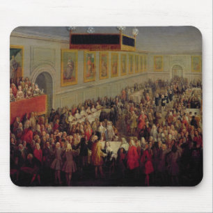 Mousepad Deleite-se dado após a coroação de Louis XV