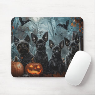 Mousepad Delícia Canina de Halloween do Affenpinscher