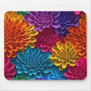 Mousepad Delícia Floral Vibrante