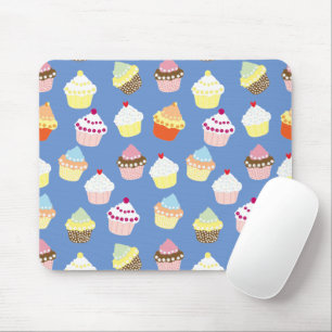 Mousepad Deliciosos Cupcakes de aniversário decorados