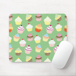 Mousepad Deliciosos Cupcakes de aniversário decorados