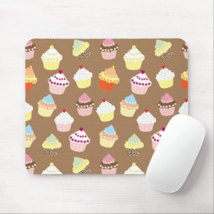 Mousepad Deliciosos Cupcakes de aniversário decorados