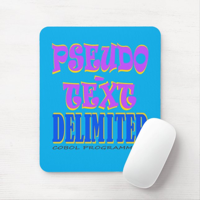 Mousepad Delimitador de Pseudo-Texto em Programação Cobol (Com mouse)