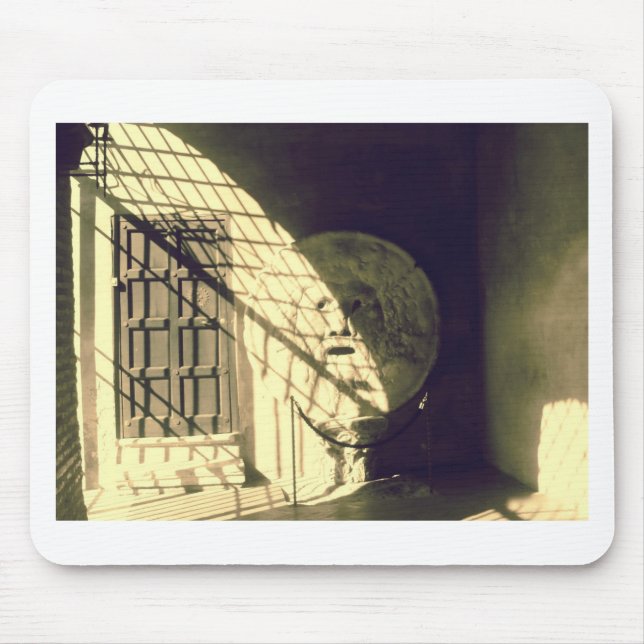 Mousepad Della Verita de Bocca (a boca da verdade) (Frente)