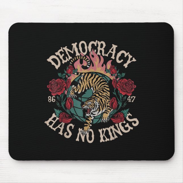 Mousepad Democracia Não Tem Kings 8647 Tiger (Frente)