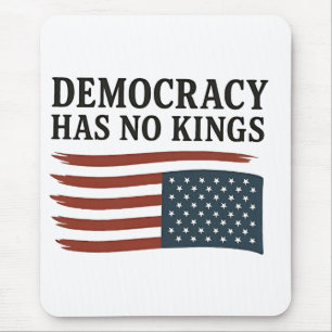 Mousepad Democracia Não Tem Rei Anti Trump EUA