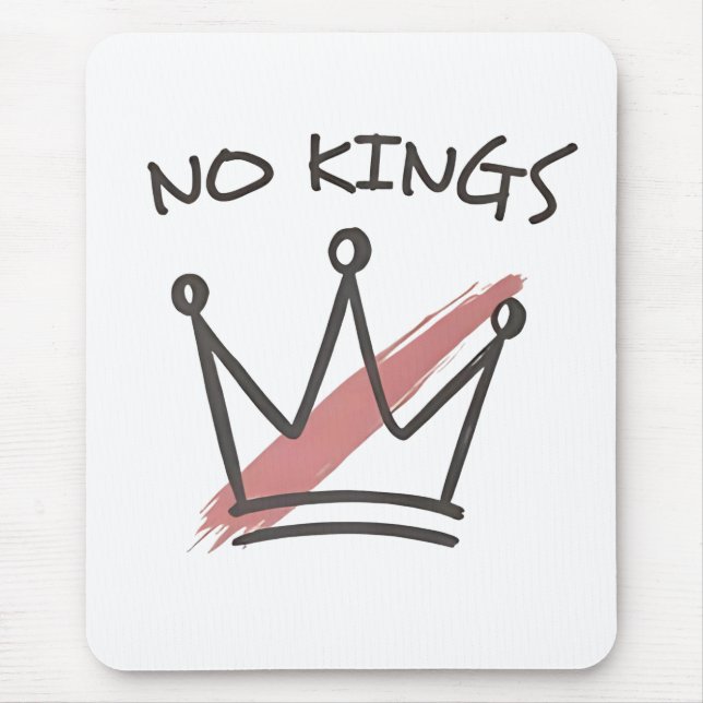 Mousepad Democracia não tem status de Rei Liberal EUA (Frente)