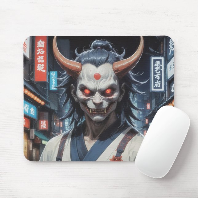 Mousepad Demon Samurai (Com mouse)