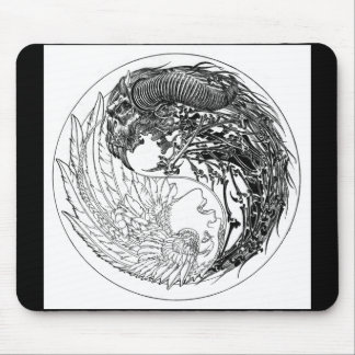 Mousepad Demónio-Anjo Yin-Yang