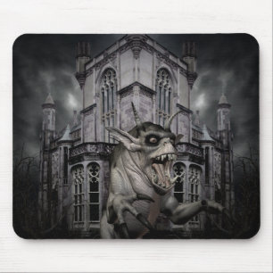 Mousepad Demónio assustador do Dia das Bruxas