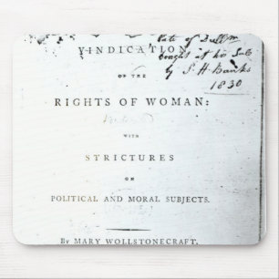 Mousepad Demonstração dos direitos de Woman