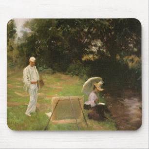 Mousepad Dennis Miller Bunker Pintando em Calcot por Sargen