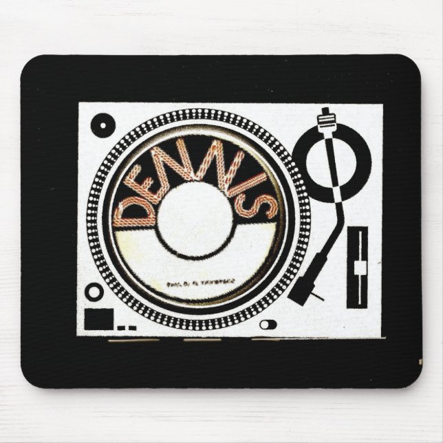 MOUSEPAD DENNIS TURNTABLE (Frente)