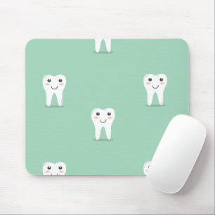 Mousepad Dente feliz de Kawaii