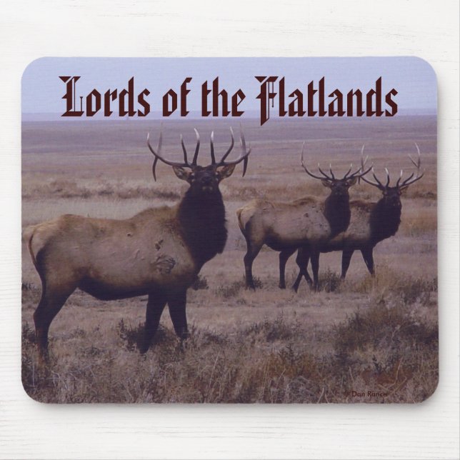 Mousepad Dentes da gota do dobro dos alces de E19 Bull (Frente)