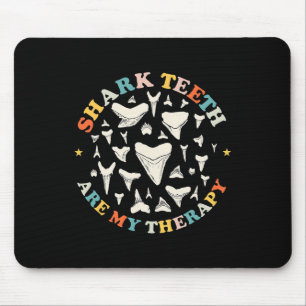 Mousepad Dentes Engraçados De Tubarão São Minha Terapia Fós