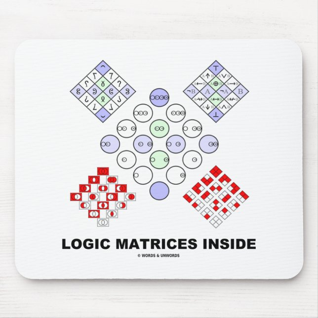 Mousepad Dentro de Matrizes Lógicas (Lógica Booleana) (Frente)