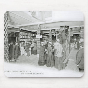 Mousepad Departamento da disposição de Harrods, c.1901