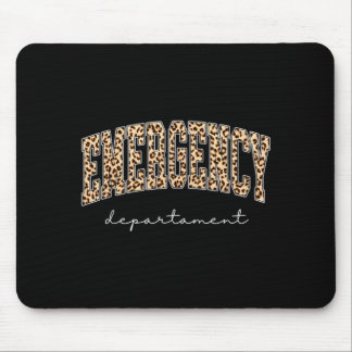Mousepad Departamento de Enfermagem de Emergência Leopardo