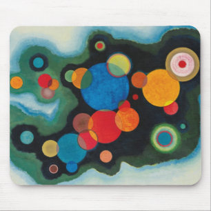 Mousepad Dependido óleo de Abstrato Impulso na Canvas Kandi