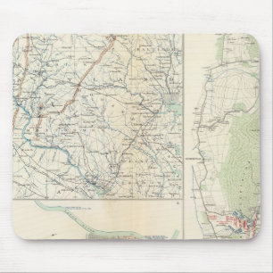 Mousepad Depósitos militares de Wash, Penn, Annapolis, NE