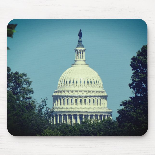 Mousepad Der Kuppel des Kapitols in Washington (Frente)