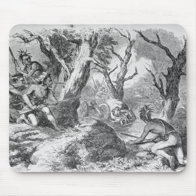 Mousepad Derrota do general Braddock (Frente)