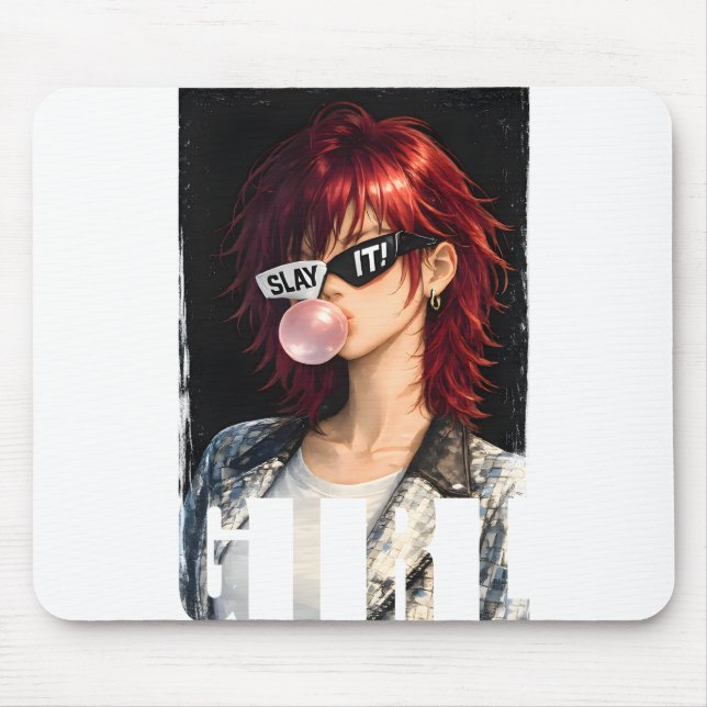 Mousepad DERROTE ISSO! – Coleção Rebelde de Chiclete (Frente)