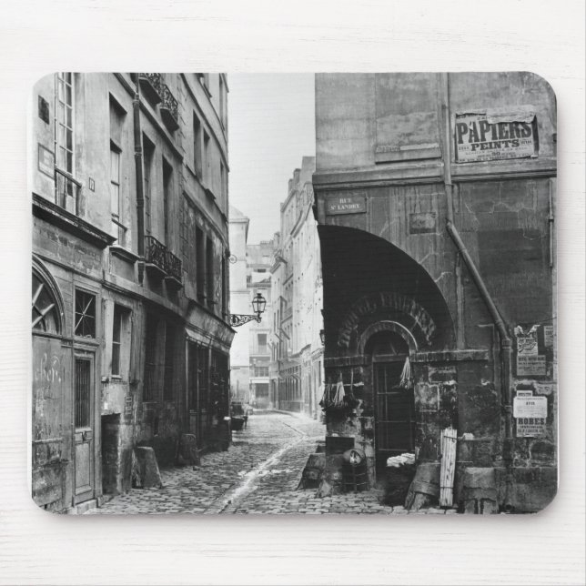 Mousepad DES Marmousets da rua, da rua Santo-Landerico, (Frente)