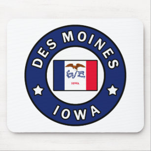 Mousepad Des Moines Iowa