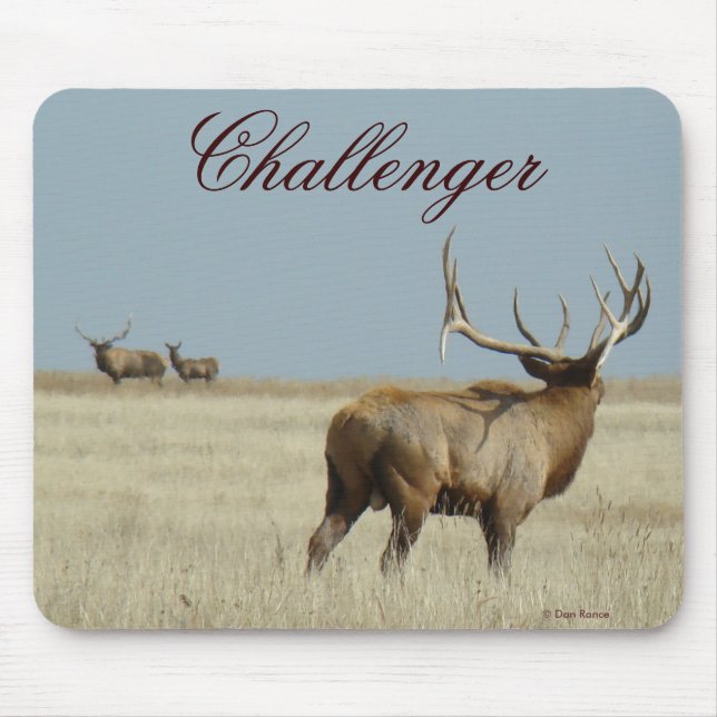 Mousepad Desafiador de Alce Touro E20 (Frente)