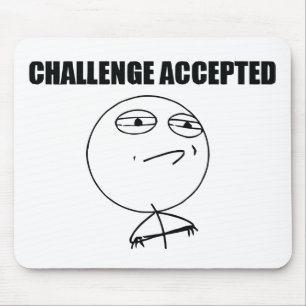 Mousepad Desafio aceitado