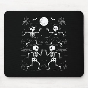 Mousepad Desafio de Dança dos Esqueletos Dançantes Hallowee