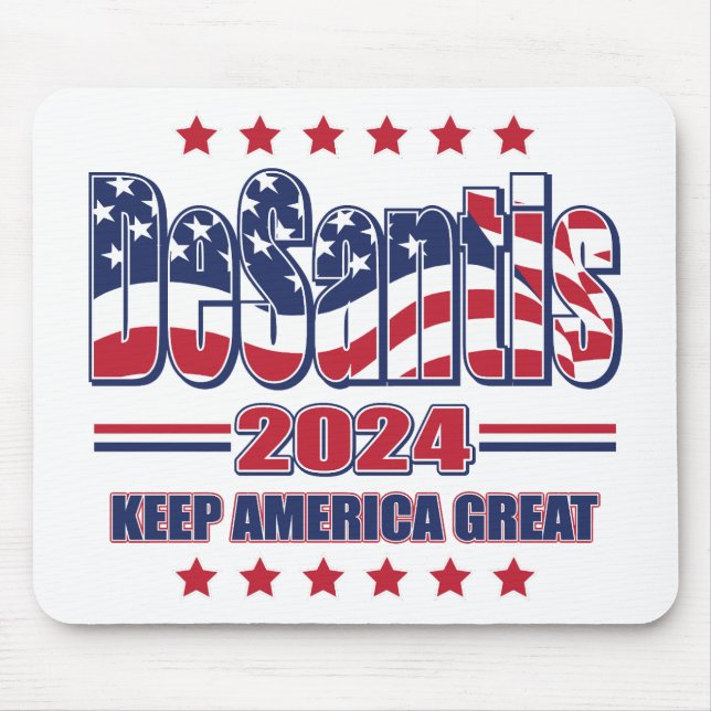 Mousepad DeSantis-2024-Keep-America-Excelente (Frente)