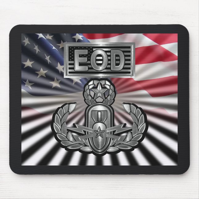 Mousepad Descarte de Artefatos Explosivos EOD (Frente)
