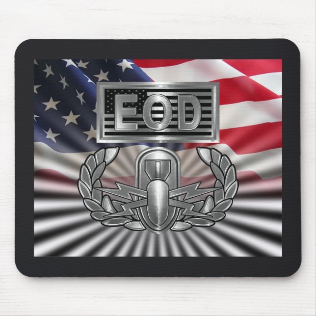 Mousepad Descarte de Artefatos Explosivos EOD (Frente)