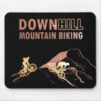 Descida de bicicleta de montanha