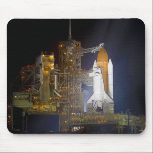 Mousepad Descoberta do Shuttle de Espaço no Painel de Lança