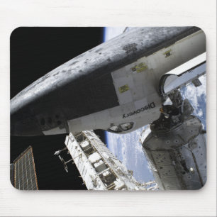Mousepad Descoberta do vaivém espacial entrada