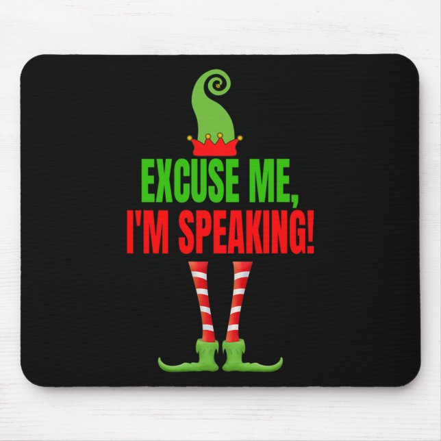 Mousepad Desculpe-me I#39;m Falando Engraçado Kamala Harris (Frente)